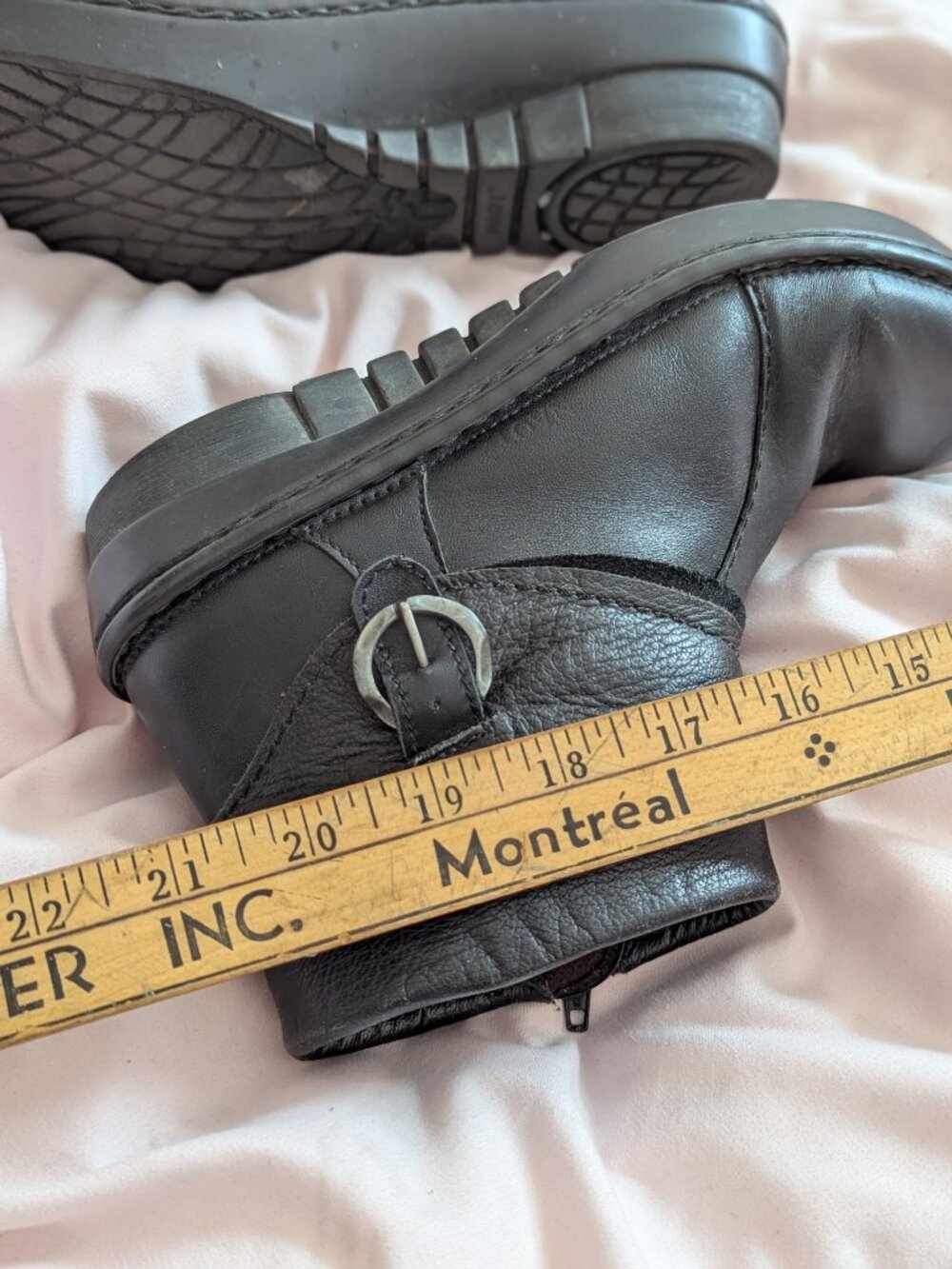 NAOT Black Leather Ankle Boots 36 - Picture 12 of 16